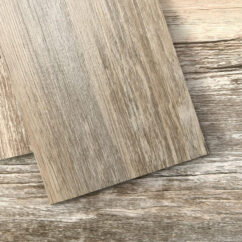 Paquete de 6 baldosas de vinilo autoadhesivas de 54 pies cuadrados con aspecto de madera, autoadhesivas e impermeables, para dormitorio, sala de estar, cocina y autocaravana en madera vieja.