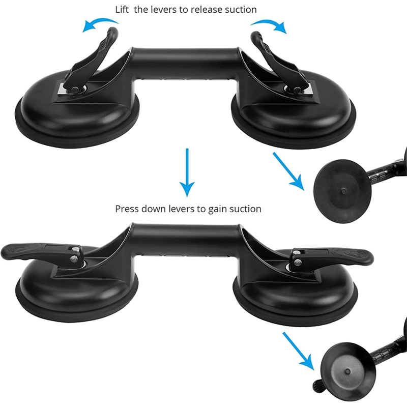 Herramienta para reparar huecos en pisos laminados. Incluye ventosa y mazo (no se puede usar en pisos con superficies raspadas). - Image 3