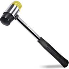 Martillo de goma Mazo de plástico pequeño: Martillo para joyería Mazo de goma pequeño Martillos de plástico Martillos blandos para usar con joyería, artesanías, montaje de muebles, etc.